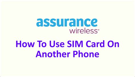 does assurance wireless smart phones have sim card|assurance wireless replacement sim card.